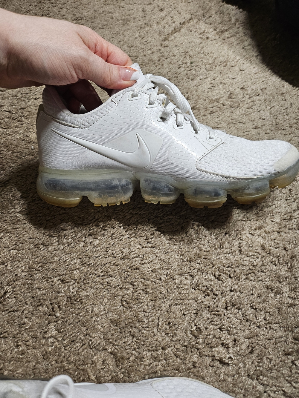 Nike Women’s White Air VaporMax Running Shoes